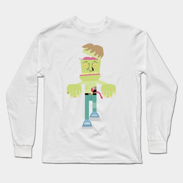 Franken Boy 1 Long Sleeve T-Shirt by TIERRAdesigner